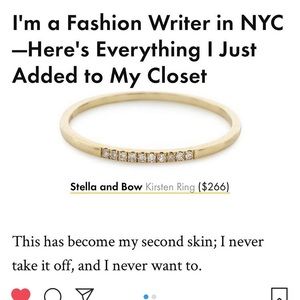 Diamond Ring (available in black and white)